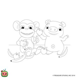 Coco Melon Coloring Pages Kids4change757