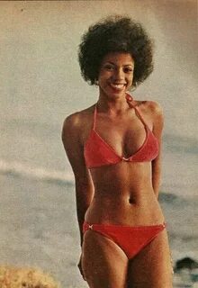 Bern Nadette Stanis in a bathing suit 1970s Vintage black gl
