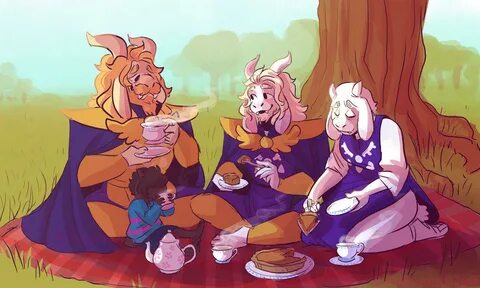 Goat Family Picnic Undertale Know Your Meme