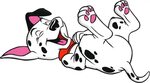 101 Dalmatian Wall Stickers Clipart , Png Download - Puppy C