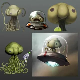 Metal Slug - Alien Concept art, Illustration art, Metal