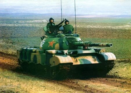 Type 79, a cross of the T-54 and Leopard I - Album on Imgur