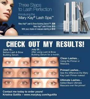 The lash and brow building serum is SO amazing! Paired with 