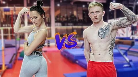 Boyfriend VS Girlfriend 'Gymnastics Challenge' Nile Wilson &