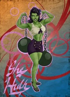 She-Hulk (Jennifer Walters) is a fictional character, a supe