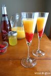 Sunrise Mimosa - Wine & Glue Yummy drinks, Recipes, Mimosa r