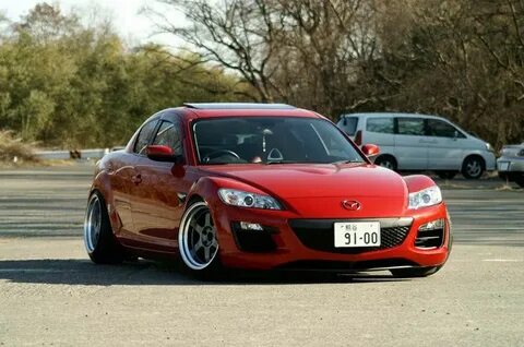 mazda-rx-8-red-volk-te37v - Rides & Styling Mazda, Best jdm 