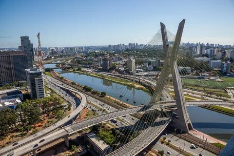 São Paulo Cool places to visit, Cable stayed bridge, South a