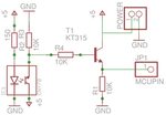 microcontroller - Which schematic should I use with CNY 70? 