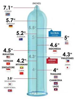 This Chart Shows Average Penis Size By Country. It Will Amus