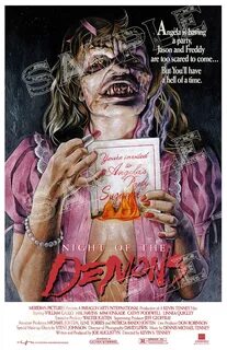 The Horrors of Halloween: NIGHT OF THE DEMONS (1988) Posters
