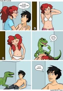 Number 2891: You And Me / jurassic park :: nsfw (sex related