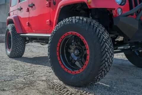 Red Rock - Mind-boggling Jeep Wrangler On Fuel Beadlock Whee