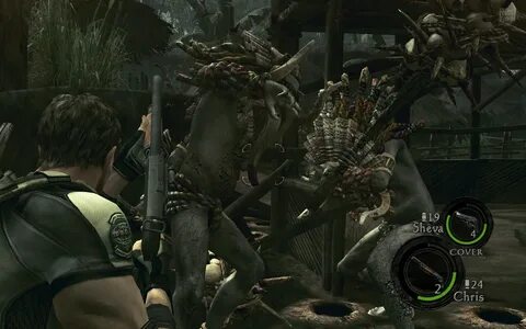 Resident Evil 5 - скриншоты из игры на Riot Pixels, картинки