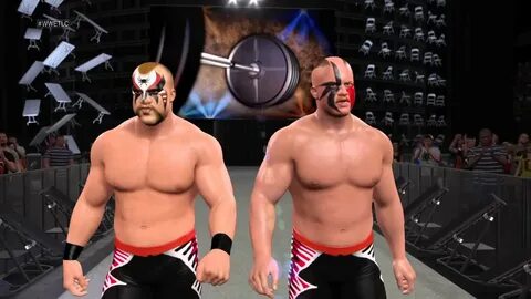 the road warriors entrance on wwe 2K15 - YouTube