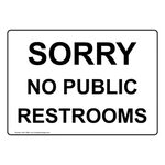 Free Printable Restroom Signs posted by Ryan Peltier