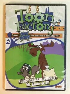 Rocky and Bullwinkle: Mr. Know-It-All DVD - Brand New Sealed