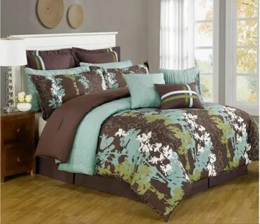 blue green and brown comforter sets - Google Search Simple b