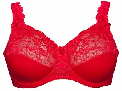 Plaisir Beate Full Cup Bra Red Lumingerie bras and underwear