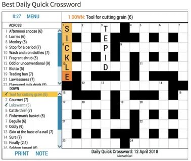 Cinosxi Blog: picture puzzle crossword clue 6 letters