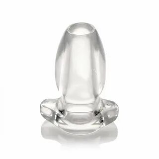 XR Brands - MASTER SERIES GAPE GLORY CLEAR HOLLOW ANAL PLUG 