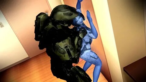 MMD Cortana and Master Chief - Standing Sex Pose (with voice