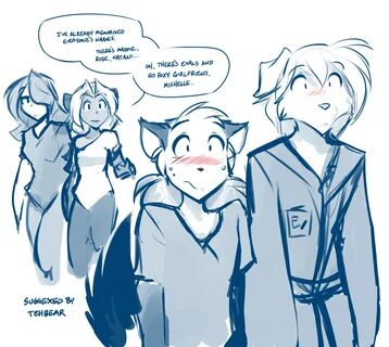 TwoKinds Gallery - Official Arts with tags: Evals, Maren, Mi