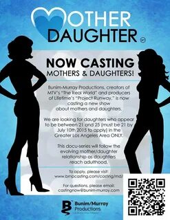 Major Production Company Now Casting Moms and Their Adult Da