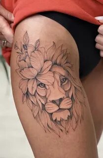 50 Eye-Catching Lion Tattoos That’ll Make You Want To Get In