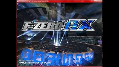f-zero-ax triforce ISO the full arcade attract mode enjoy do