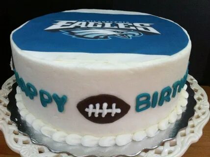 Philadelphia Eagles Birthday Cake - My Sweet Zepol