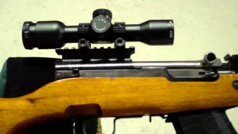 Scoped Norinco SKS - YouTube