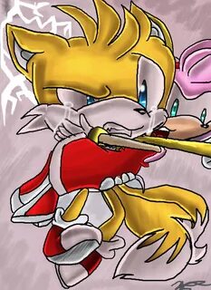 My Artwork - tails and amy fan Art (27777020) - fanpop - Pag