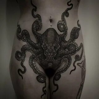 Crotch tattoo