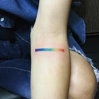 Rainbow Tattoo Ideas POPSUGAR Beauty Rainbow tattoos, Pride 