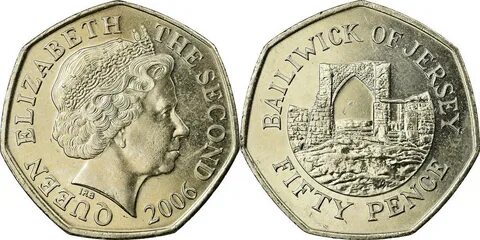 Jersey 50 Pence 2006 Not Applicable Coin, Elizabeth II, Copp