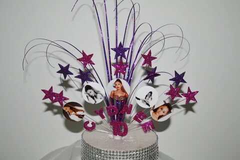 Ariana Grande Cake Topper Spray Cake Decoration Birthday 7th