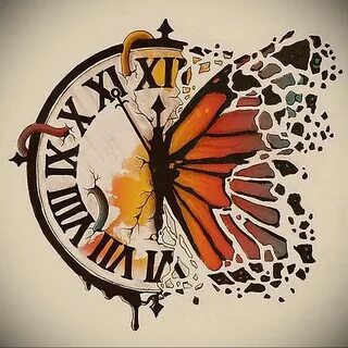 Фото эскиза для тату часы 19.01.2021 № 0023 - tattoo clock s
