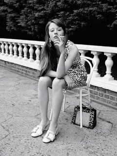 Mia Goth Dazed and confused, Photoshoot, Sexy smoking