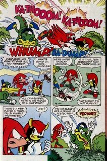 Read online Knuckles' Chaotix comic - Issue Full