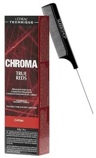 Technique CHROMA TRUE Bargain REDS Permanent Color Hair Dark