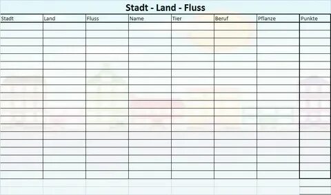 How to play the Stadt Land Fluss Game German language learni