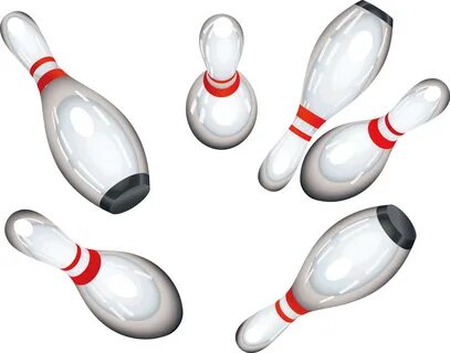 Clip Art Transparent Download Bowling Pins Clipart - Logo Bo
