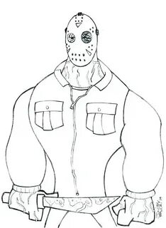 Jason Coloring Freddy Pages Vs Printable Getdrawings Getcolo