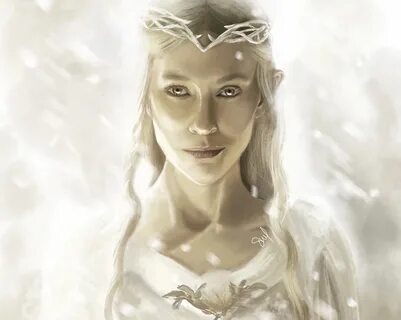 Galadriel, Elven, Fantasy girl, The Lord of the Rings, Artwo