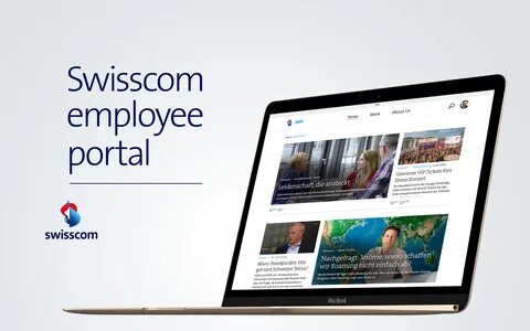 Swisscom Employee Portal on Behance