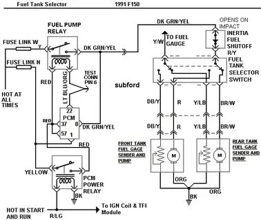 1990 Ford F150 Starter Relay Wiring Diagram - Soffast