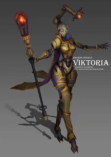 Viktoria(viktor machine herald) gloomines pixiv http://www.p