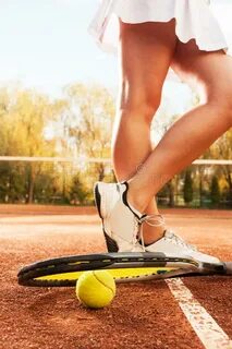 Tennis Concept Ball Netting Racket Woman Feet Photos - Free 