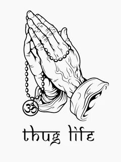 "Thug Life" T-shirt by gujjuevolution Redbubble